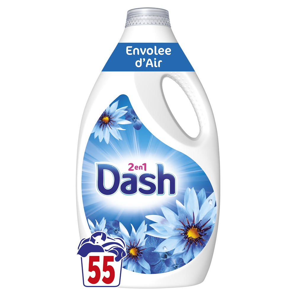 Lessive liquide Envolée d'Air DASH - x55