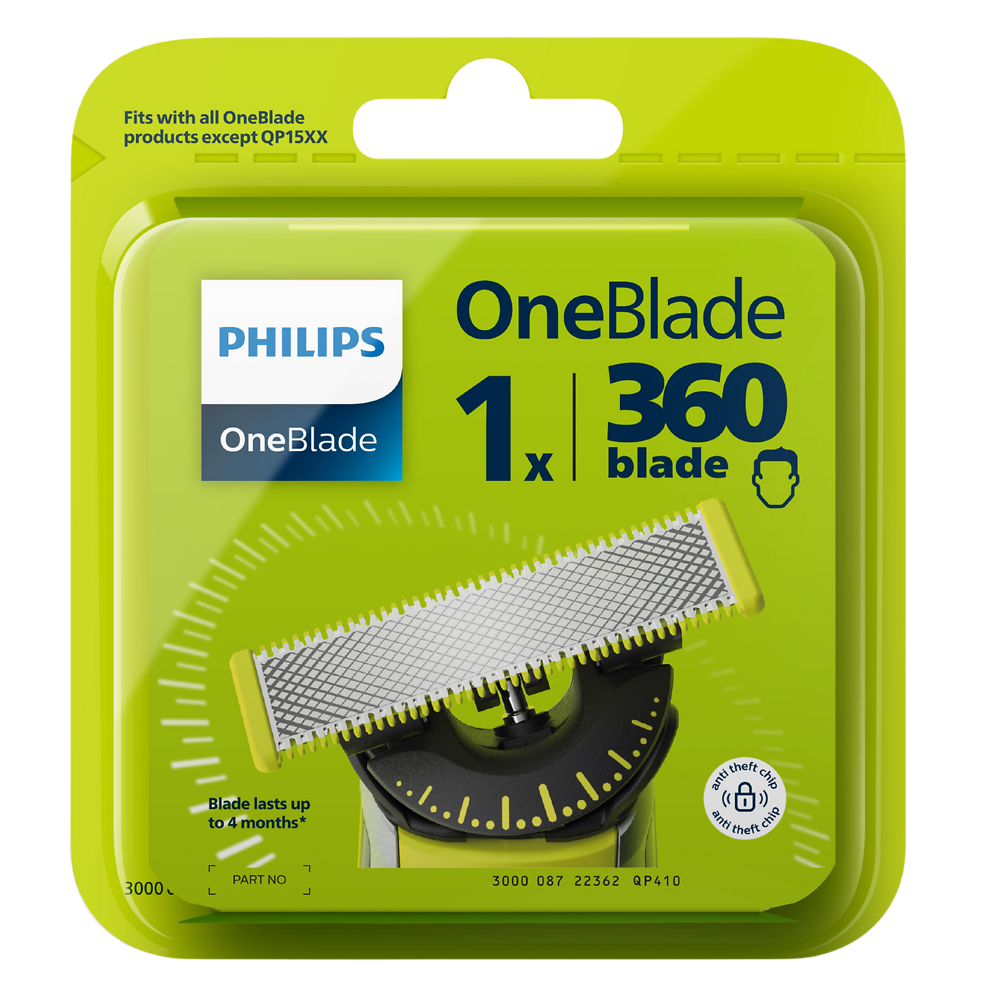 Recharge lame 360 degres X1 QP410/50 one blade PHILIPS x1