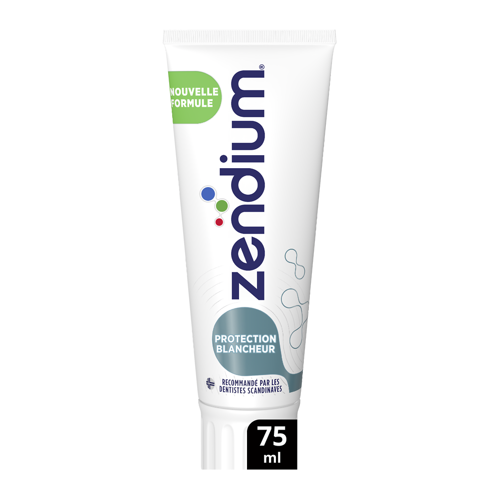 Dentifrice protection blancheur ZENDIUM 75ml