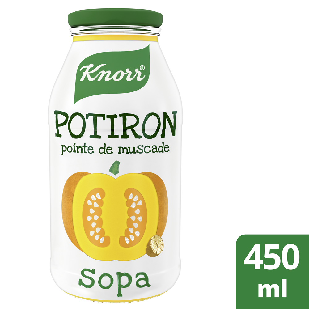 Soupe comme à la maison potiron pointe muscade KNORR, 45cl