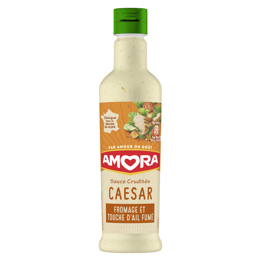 Sauce crudité caesar AMORA, flacon de 380ml