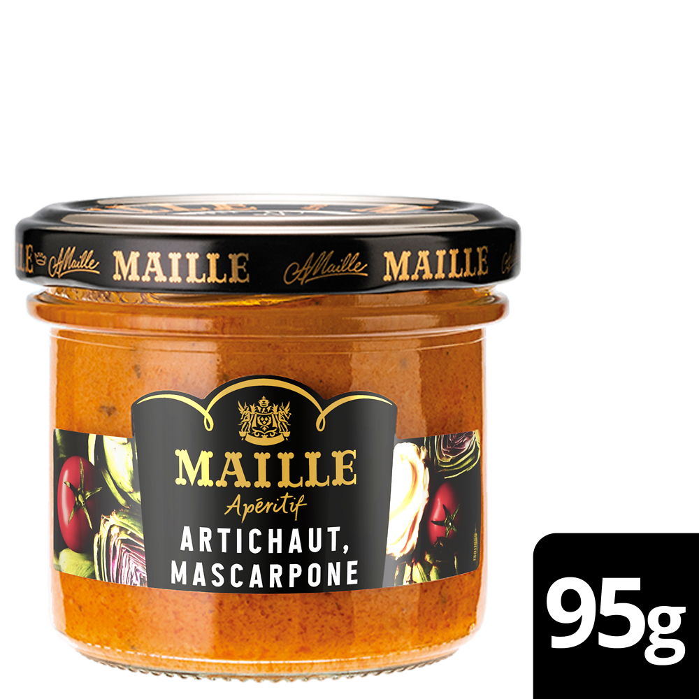 péritif tartinable artichaut mascarpone MAILLE 95E