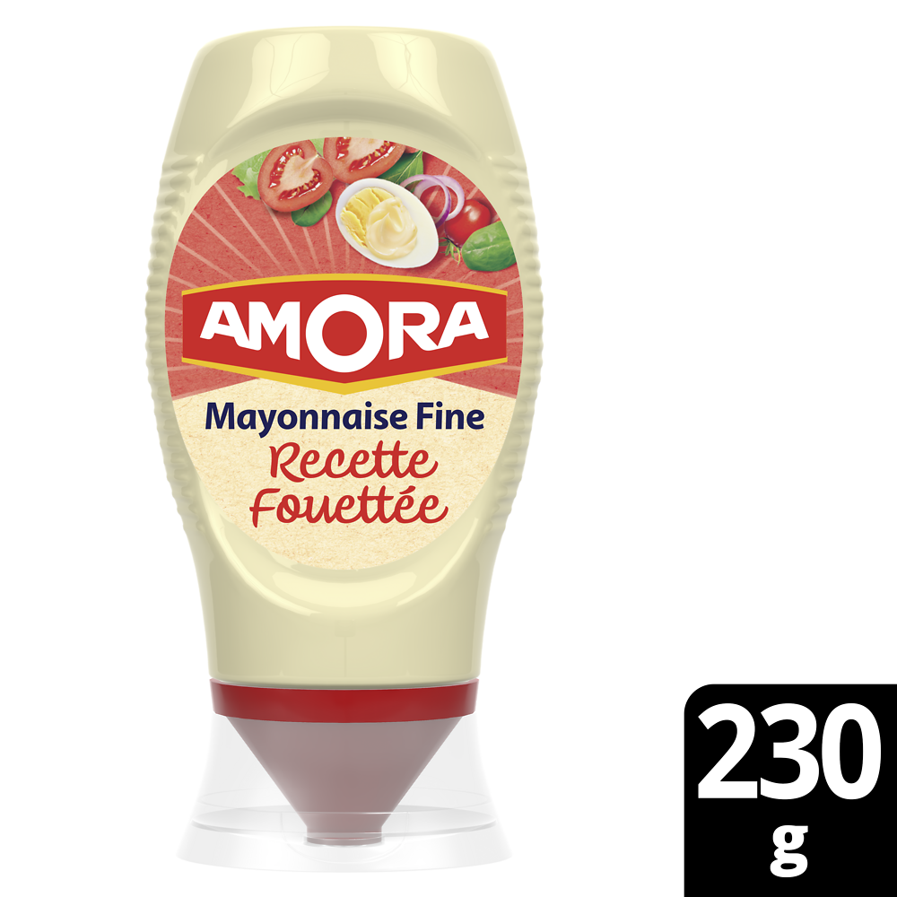 Mayonnaise fine AMORA, flacon souple de 230g