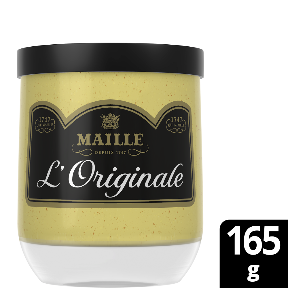 Moutarde de Dijon l'originale MAILLE, verrine, 165G