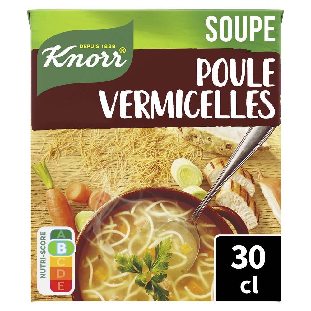 Soupe poule aux vermicelles KNORR, 300ml