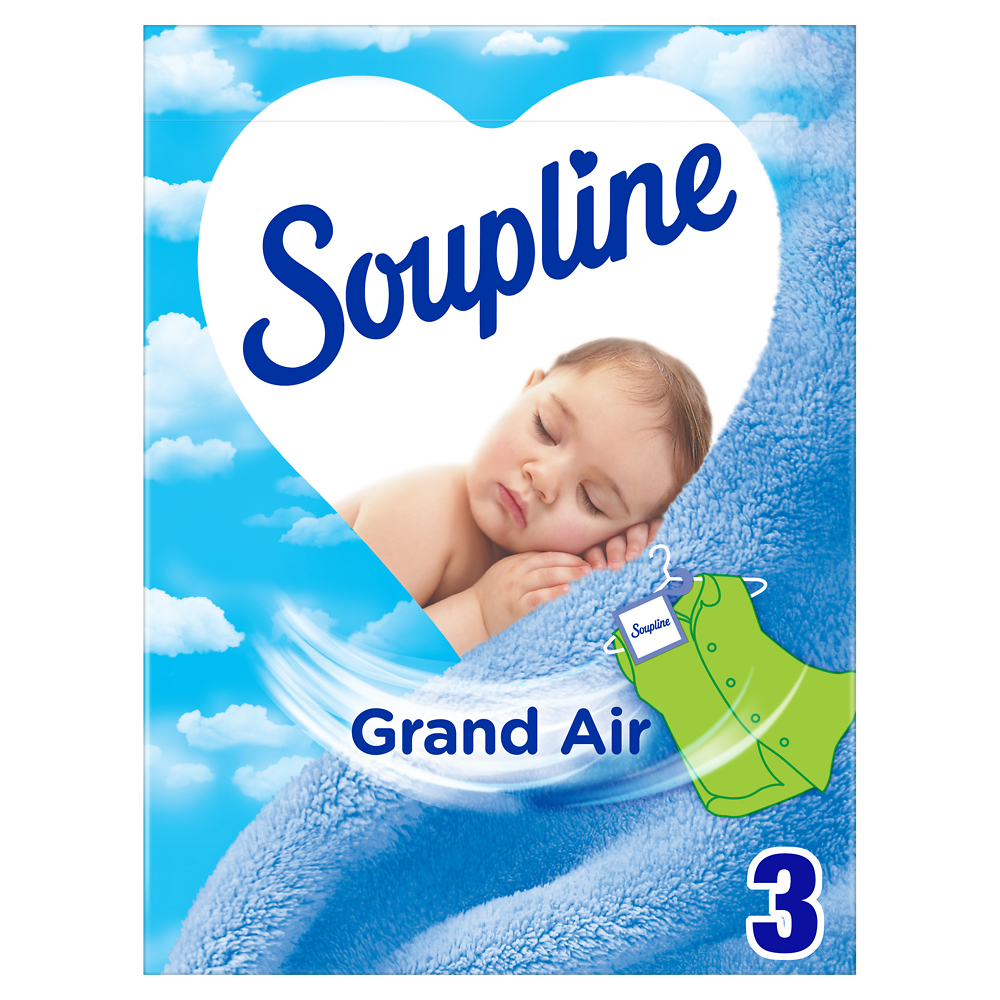 Sachets parfumés pour armoire SOUPLINE Grand Air - x3