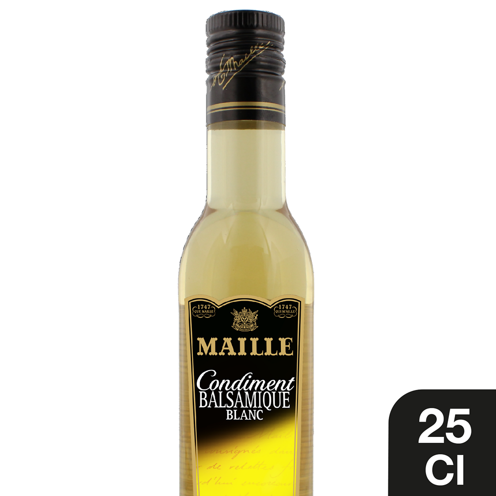 Vinaigre Balsamique blanc MAILLE, 25cl