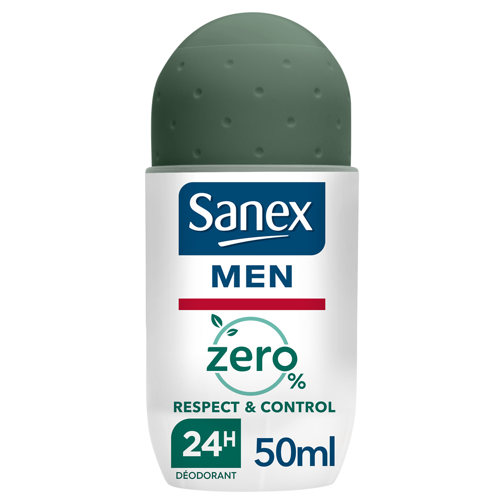 Déodorant men protect&control 0% SANEX, bille de 50ml