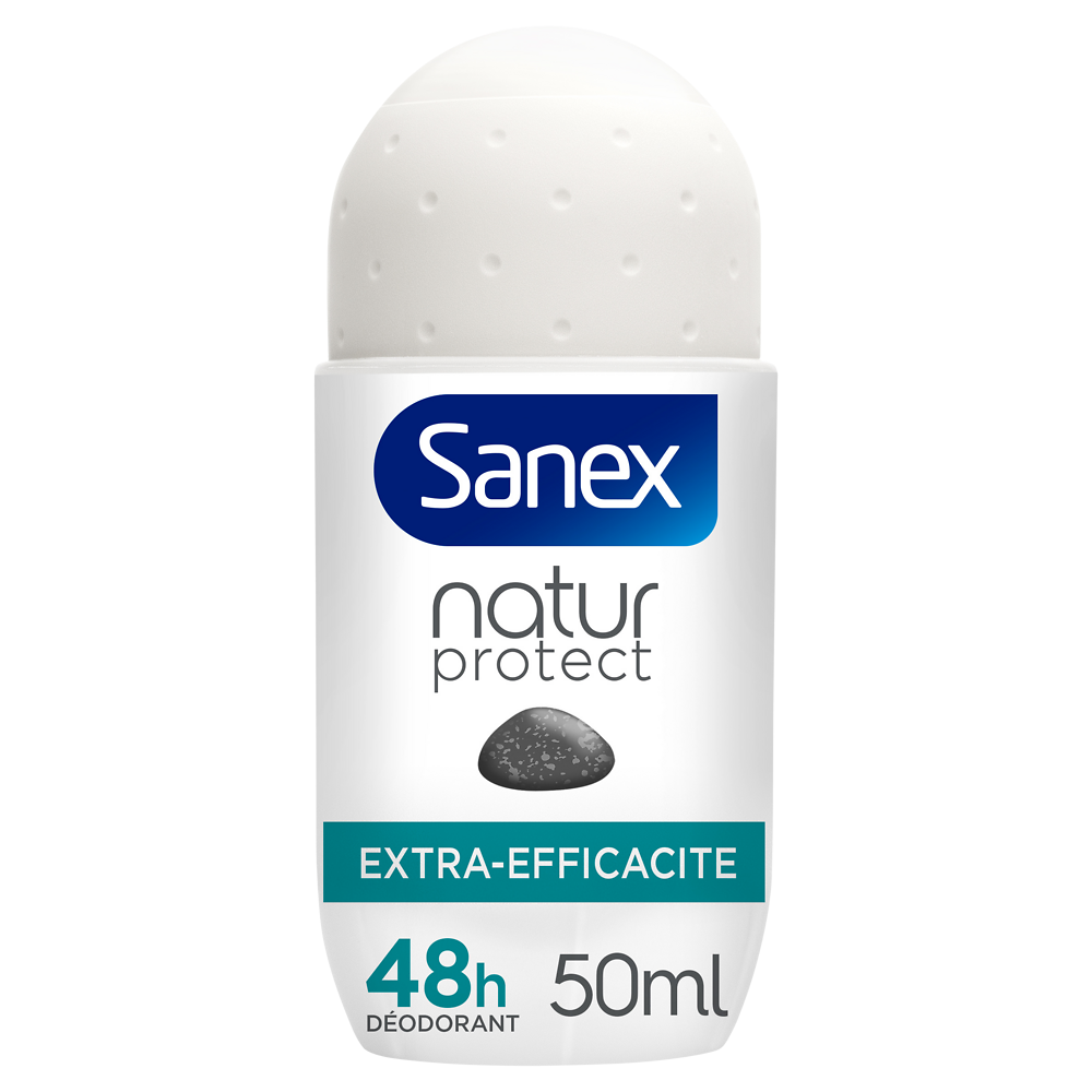 Déodorant pierre d'alun extra efficacité SANEX bille 50ml