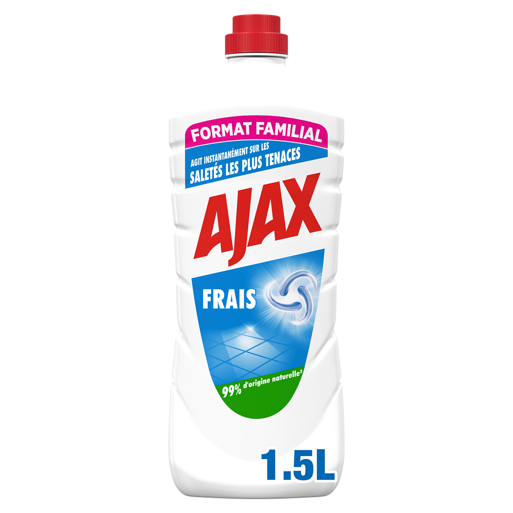 Nettoyant ménager frais Ajax flacon 1,50L