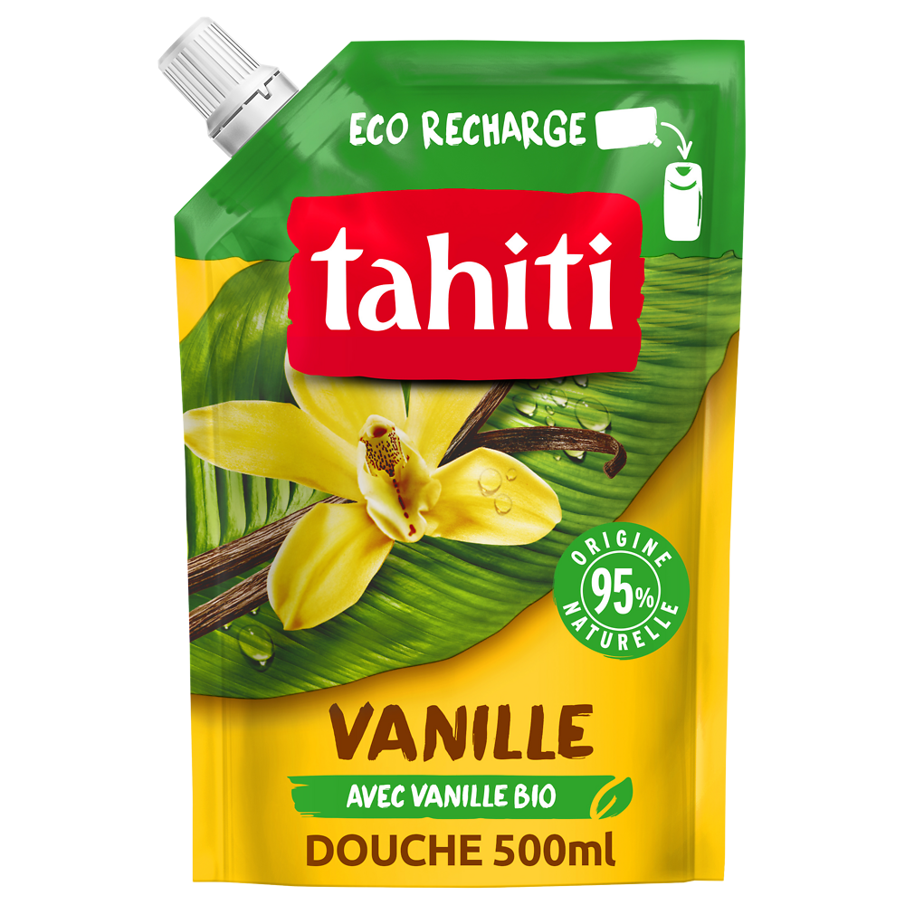 Gel douche vanille TAHITI 500ml doypack