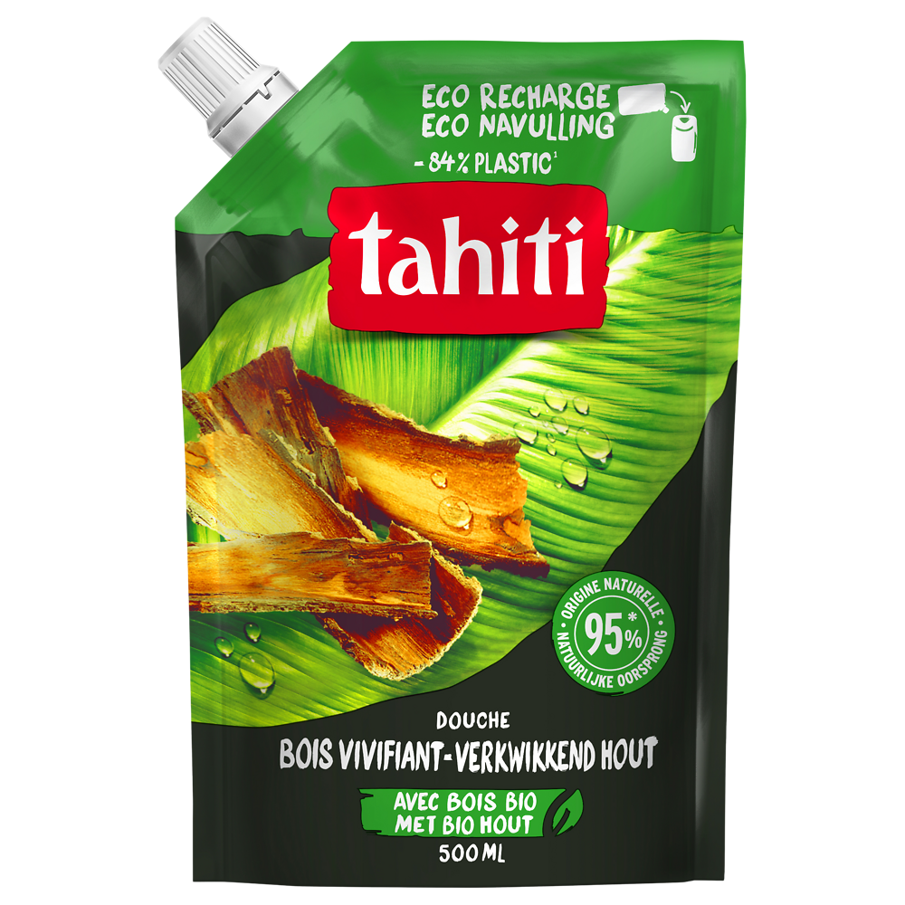 Gel douche bois vivifiant doypack TAHITI 500ml