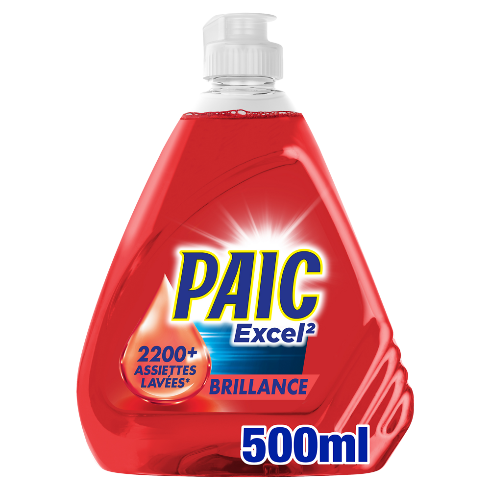 Liquide vaisselle brillance PAIC EXCEL 500ml