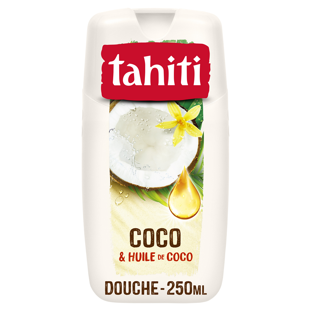 Gel douche coco & huile de coco TAHITI 250ml