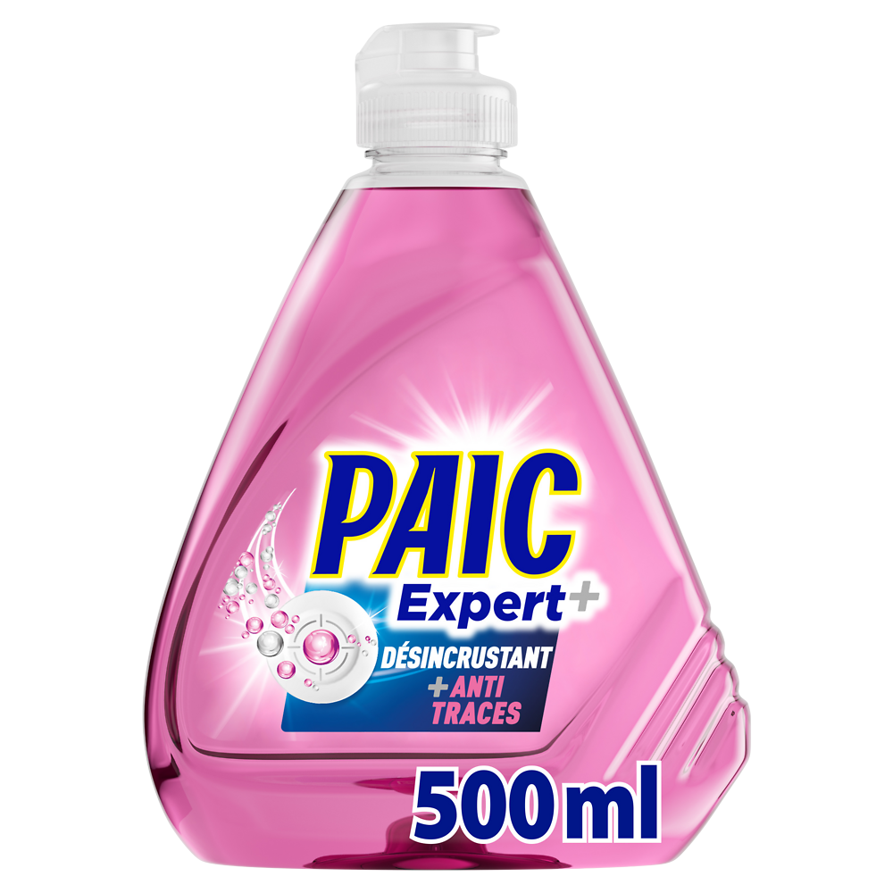 Liquide vaisselle expert anti-traces PAIC 500ml