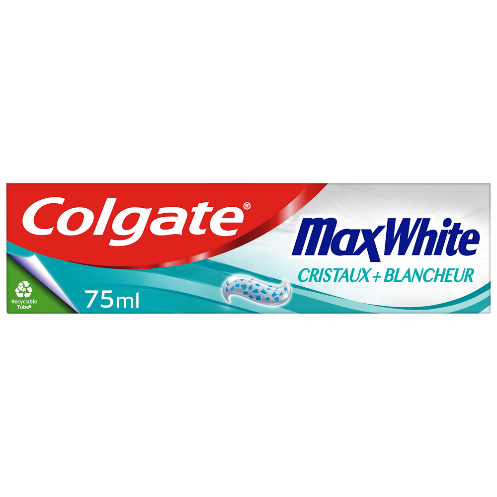 Dentifrice cristaux blancheur max fresh COLGATE 75ml