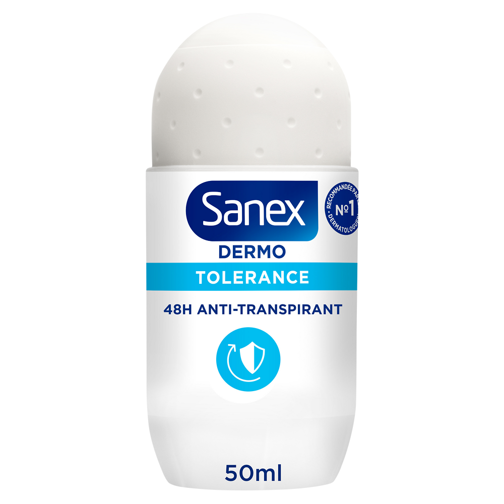 Déodorant solide dermo tolérance SANEX, stick 50ml