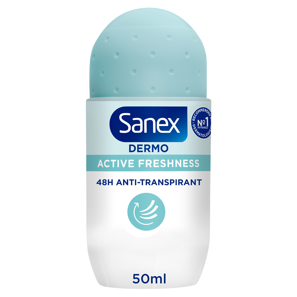 Déodorant dermo Fraicheur Active Anti-transpirant SANEX, Spray 50ml