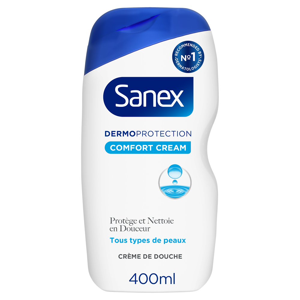 Crème de douche dermo protection confort SANEX 400ml