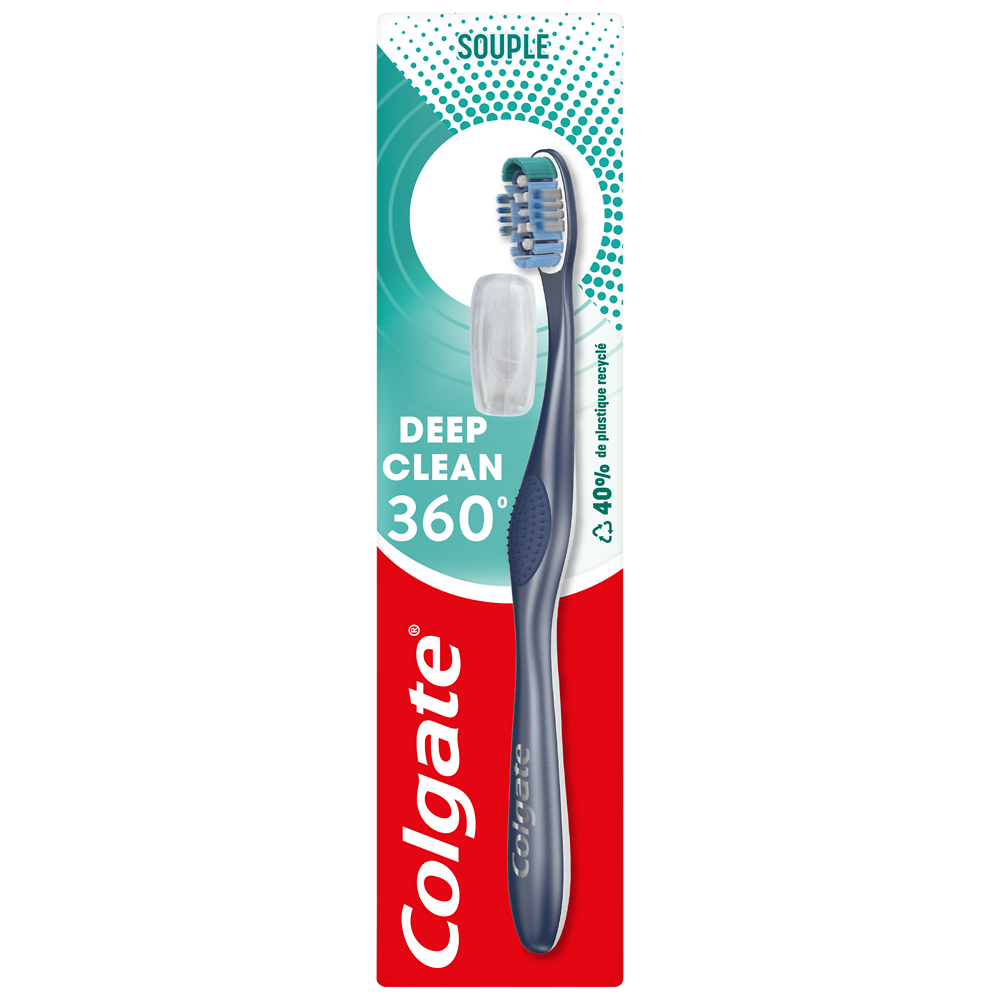 Brosse à dents Colgate Deep clean Souple x1