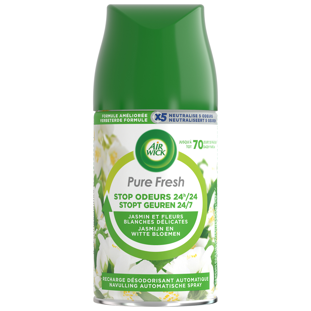 AIR WICK RECHARGE FRESHMATIC PURE FRESH JASMIN 250 ML