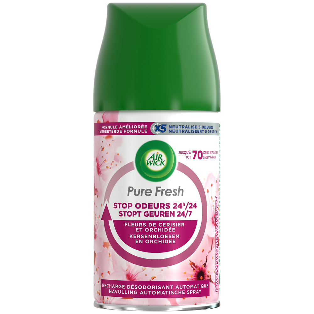 Recharge freshmatic pure fresh orchidée AIR WICK 250 ml