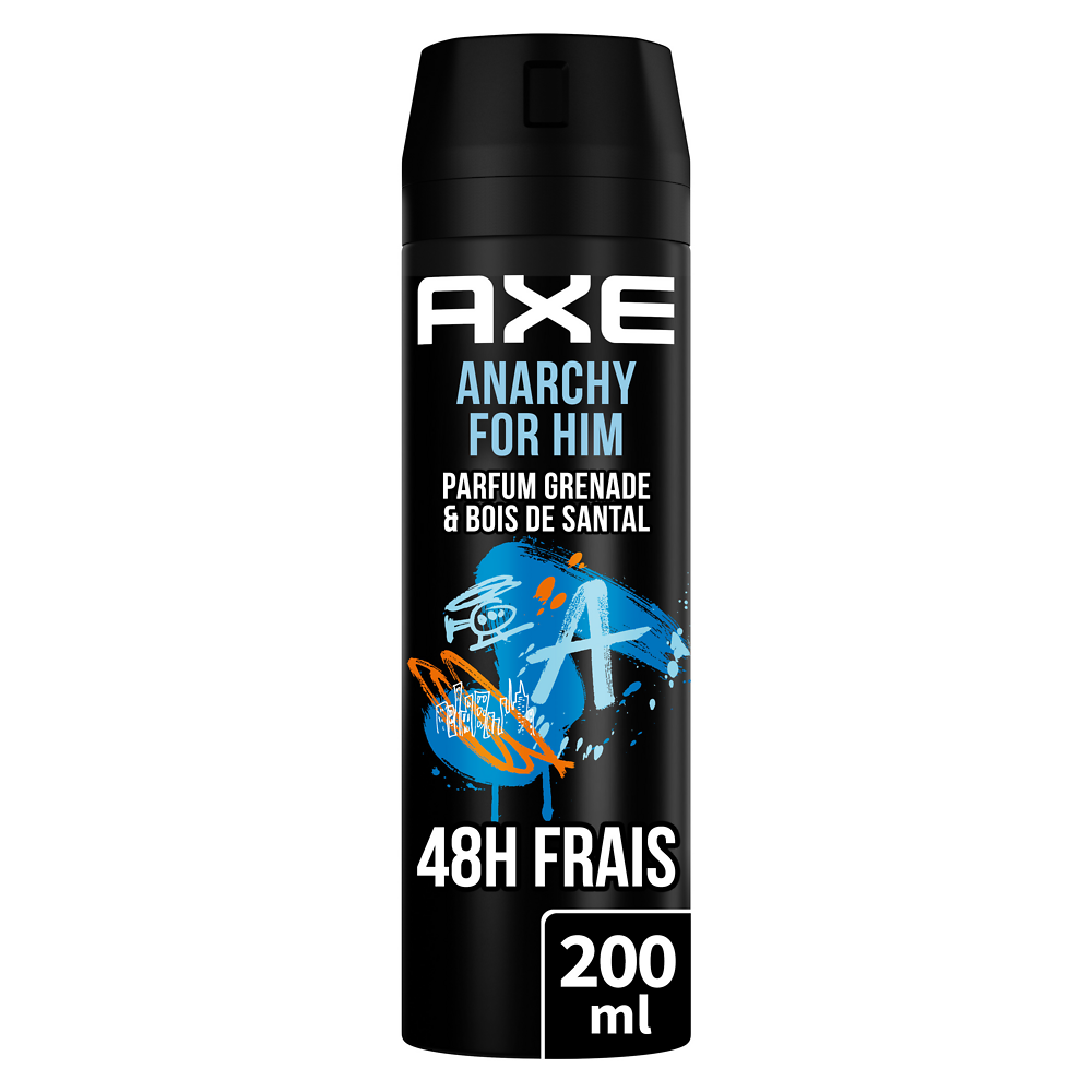 Déodorant anarchy pour lui AXE spray 200ml