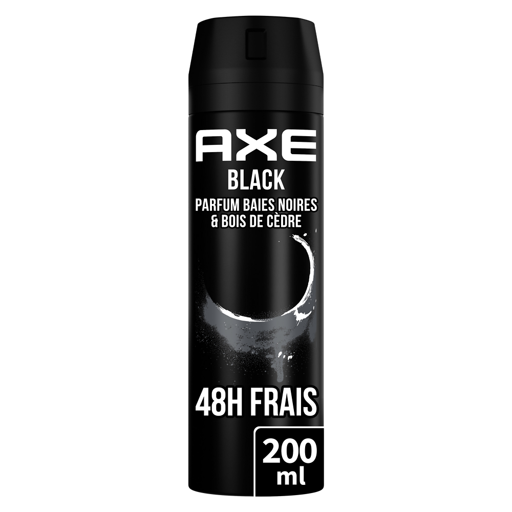 Déodorant homme AXE black aérosol 200ml