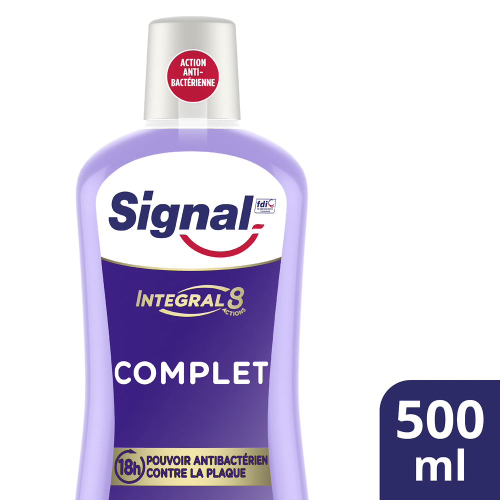 Bain de bouche complete protection mouthwash SIGNAL 500ml