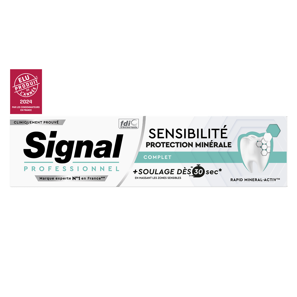 Dentifrice Sensibilité Complet, SIGNAL Professionnel, 75ml