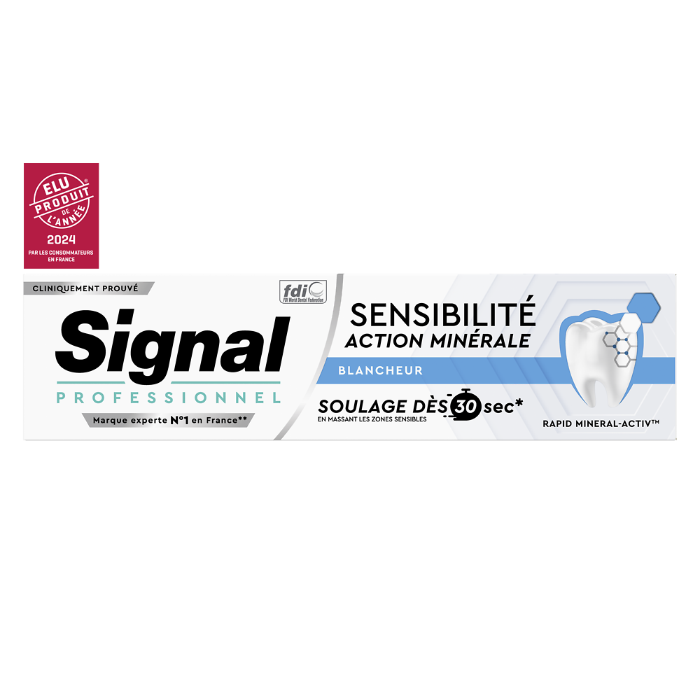 Dentifrice Sensibilité Blancheur, SIGNAL Professionnel 75ml