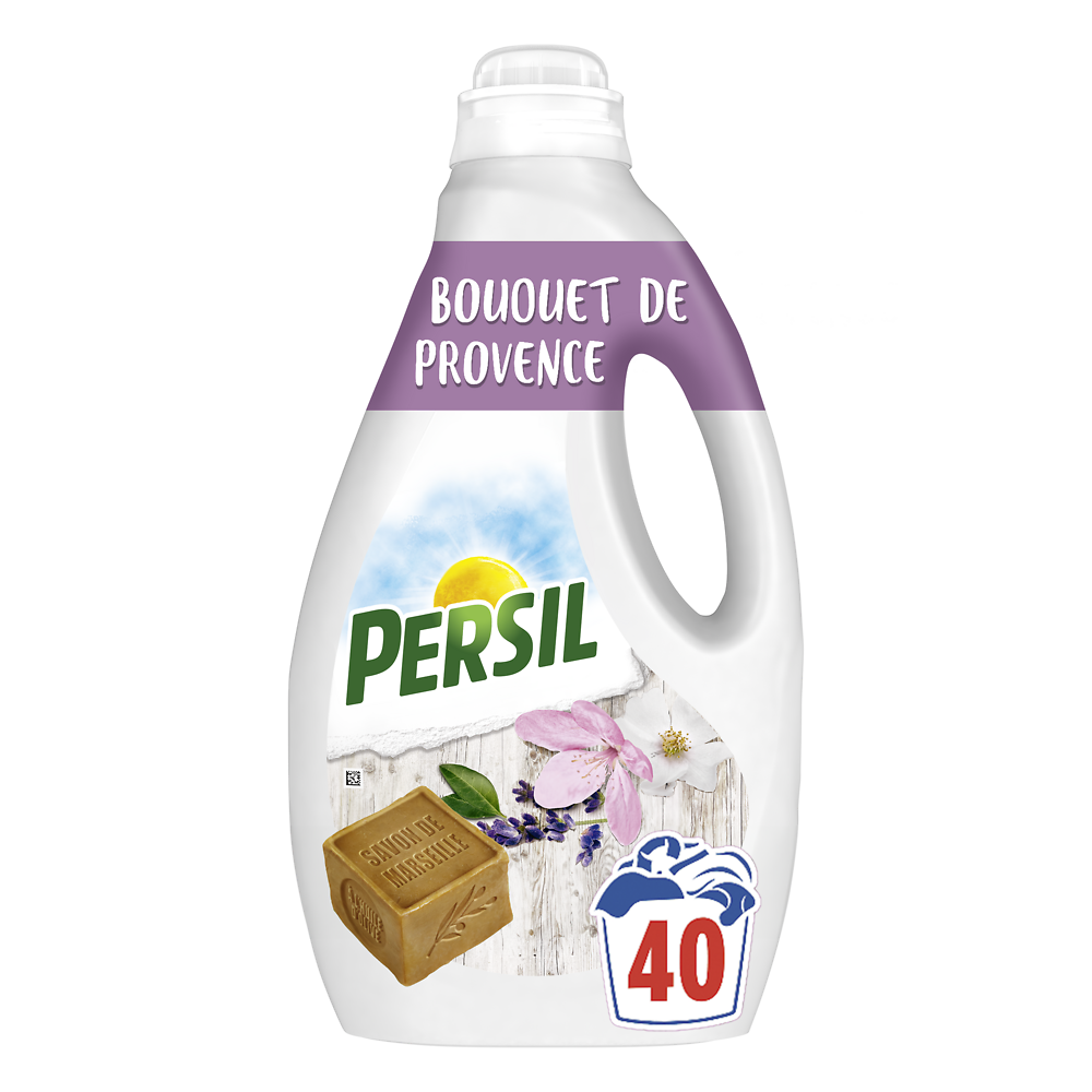 Lessive liquide bouquet de provence PERSIL 1,8l X40lavages