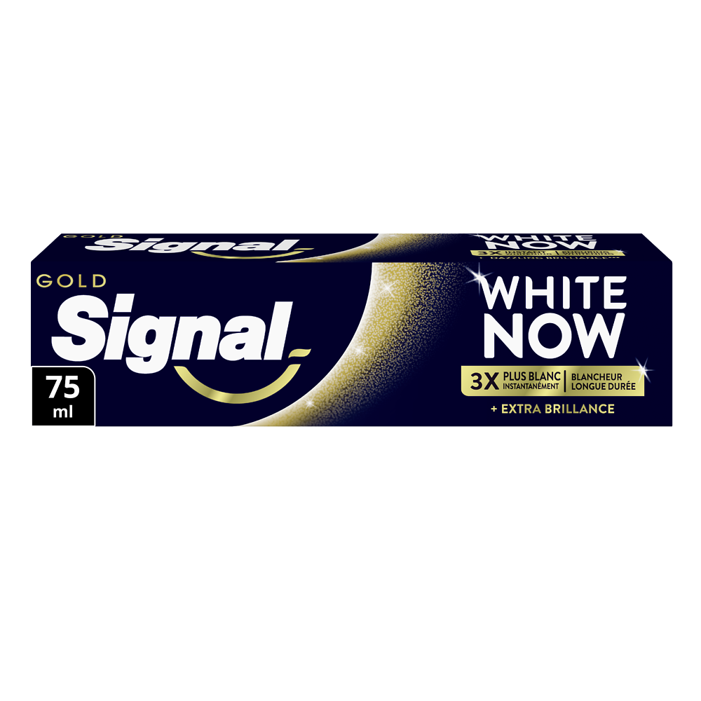 Dentifrice gold white now SIGNAL 75ml