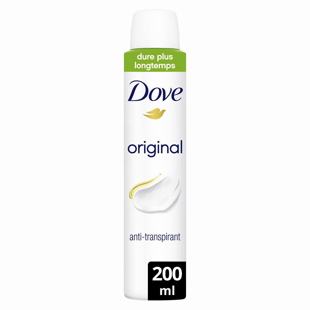 Déodorant semi-compressé a/transpirant original DOVE 200ml