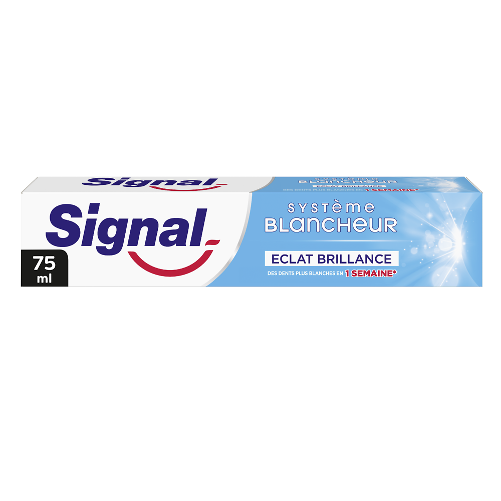 Dentifrice Système blcheur éclat brillance 1sem.SIGNAL 75ml