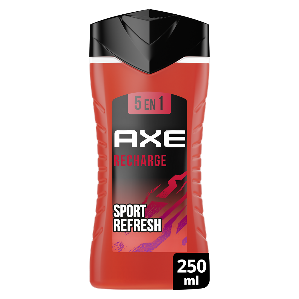 Gel douche homme 5 en 1 Sport refresh AXE 250ml