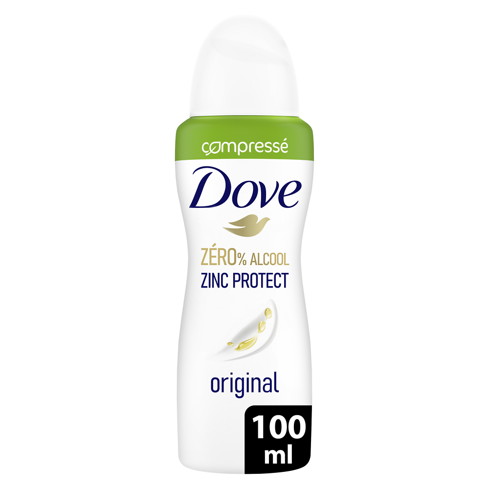 Déodorant Original DOVE Zero 100ml