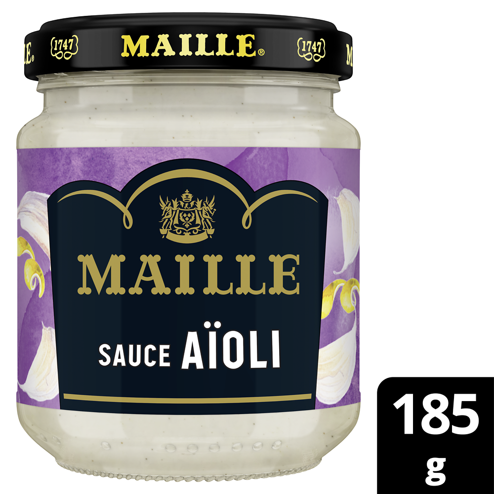 Sauce aïoli MAILLE bocal 185g