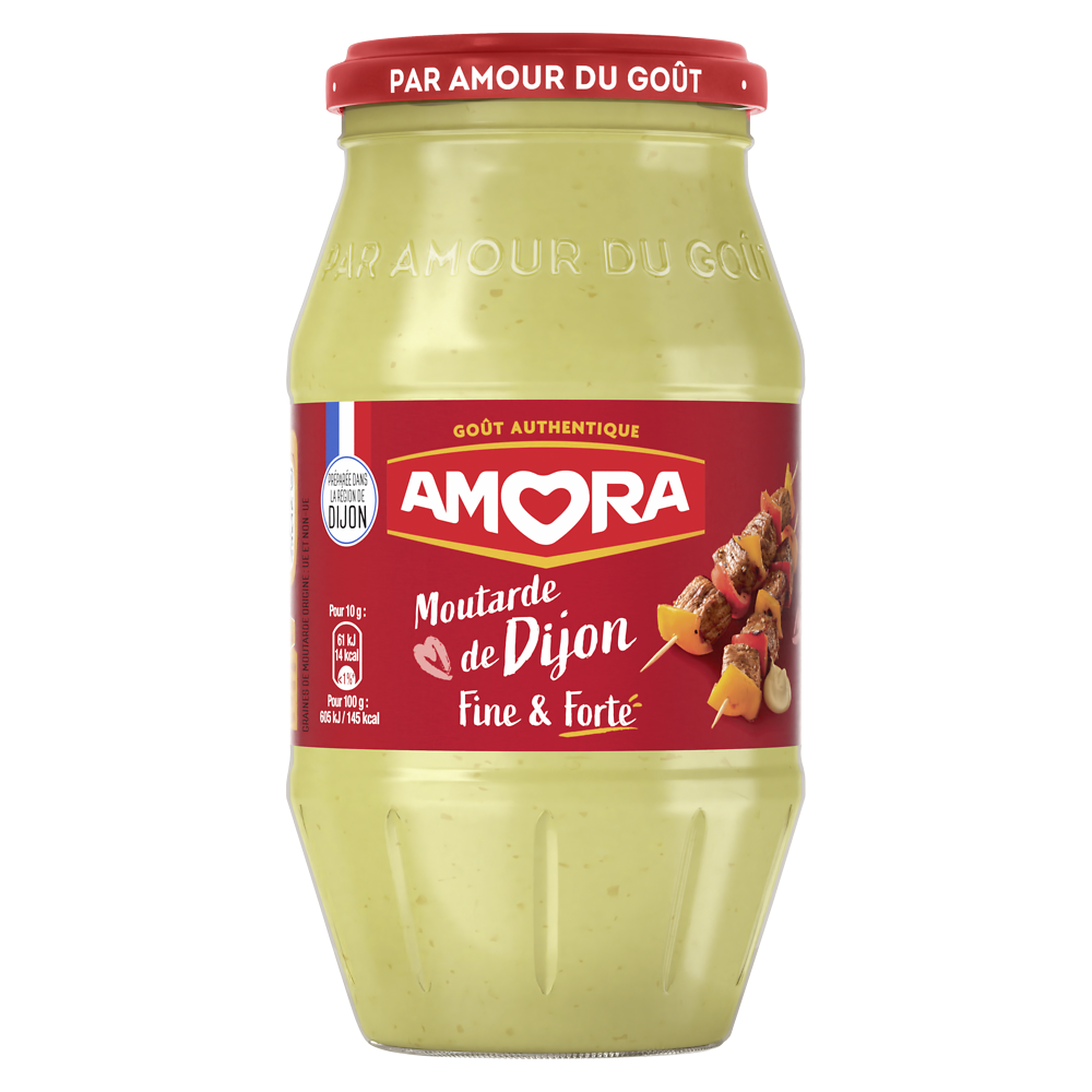 Moutarde forte AMORA flacon 430g