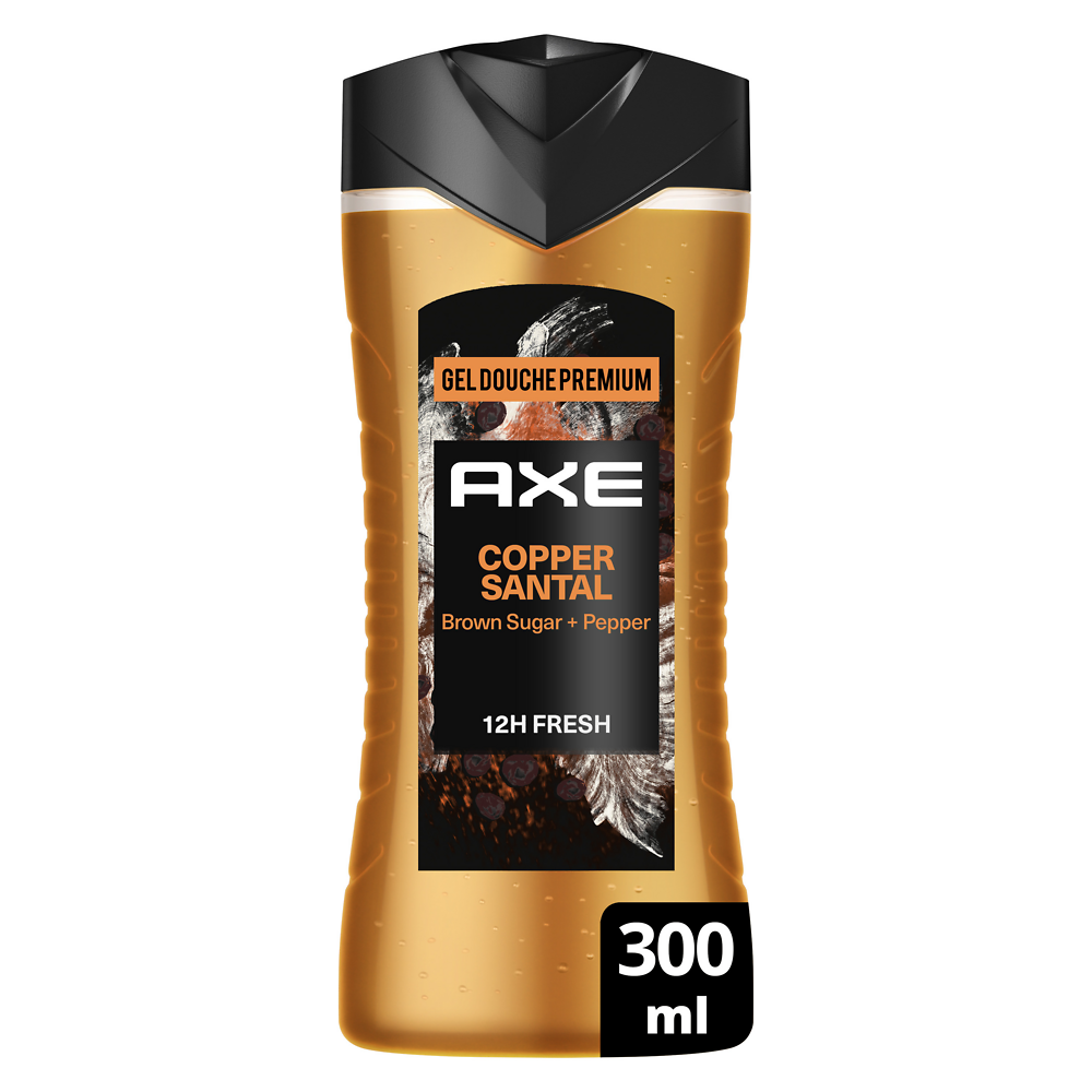 Gel douche homme copper santal AXE 300ml