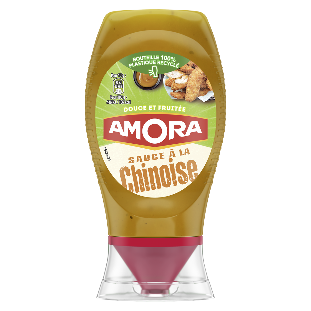 AMORA chinoise sauce flacon souple x8