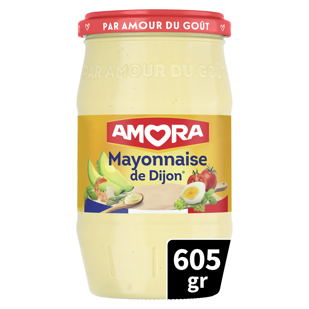 Mayonnaise de Dijon AMORA bocal 605g