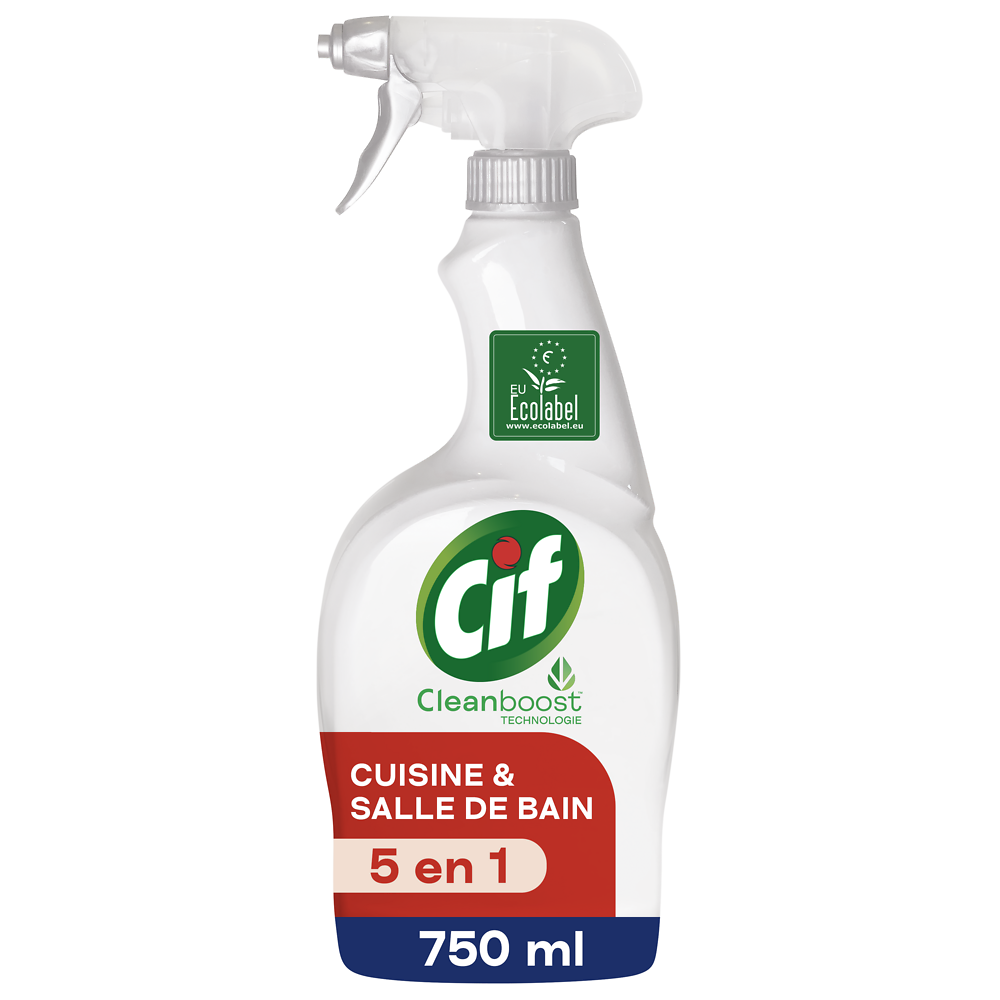 Nettoyant ménager 5 en 1 spray CIF 750ml