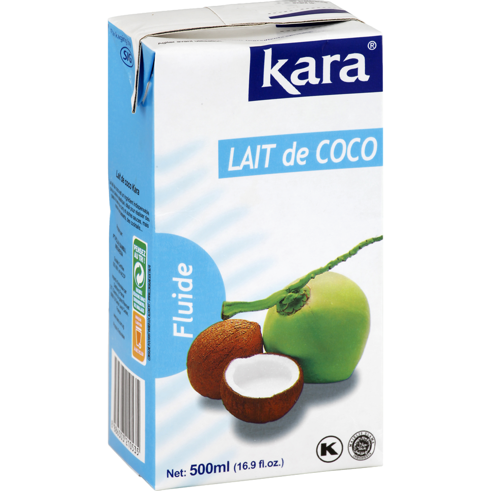 Lait de noix de coco KARA, brique de 500ml