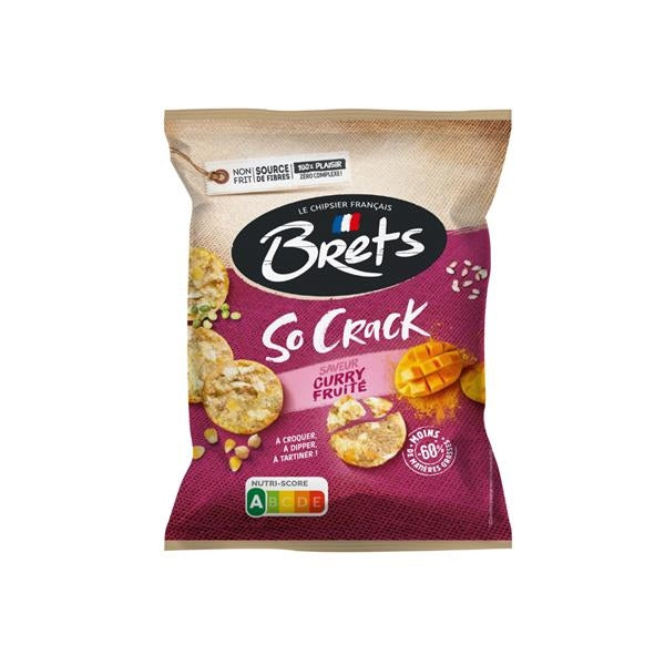 So Crack Brets Curry Fruité 70 gr