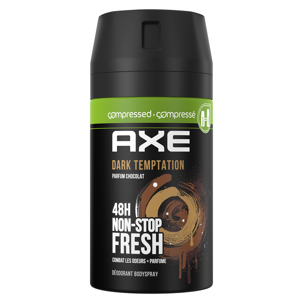 Déodorant Homme dark temptation AXE, compressé 100ml