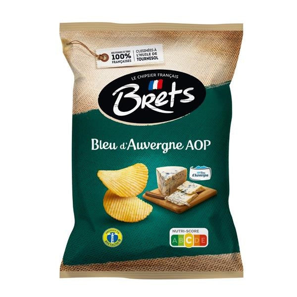 Chips Brets saveur Bleu d'Auvergne 125 gr