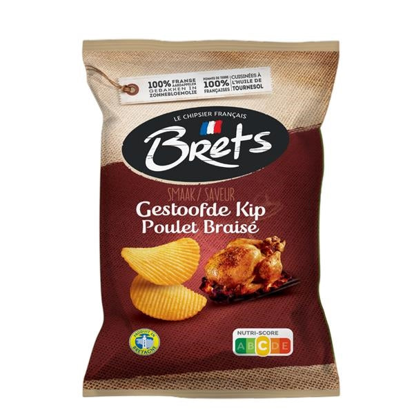 Chips Brets saveur poulet braisé 125 gr