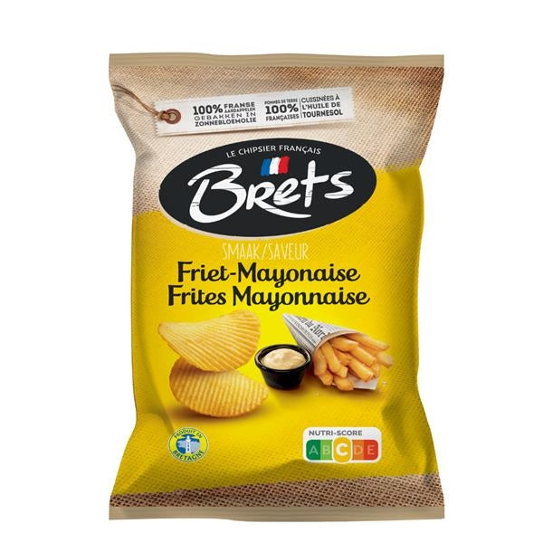 Chips Brets saveur frites mayonnaise 125 gr