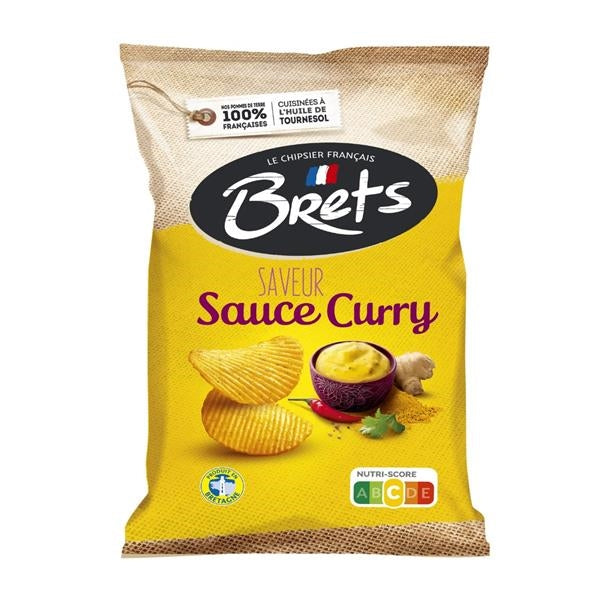 Chips Brets sauce curry 125 gr